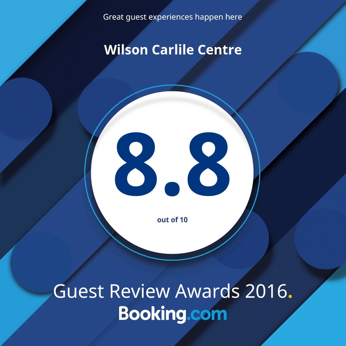 Booking.com award 2016